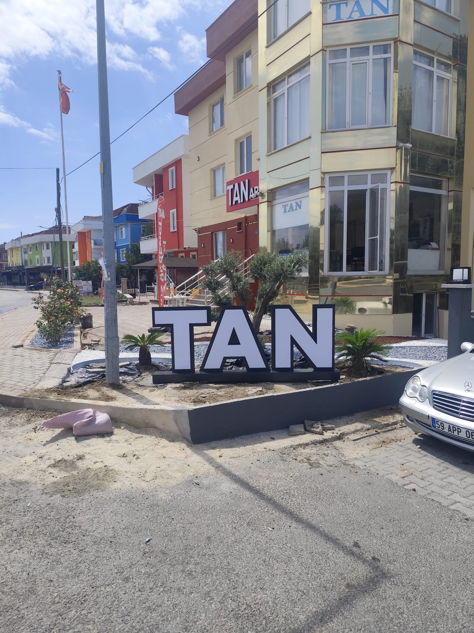 Kabartma Harf Tabela örnek uygulama